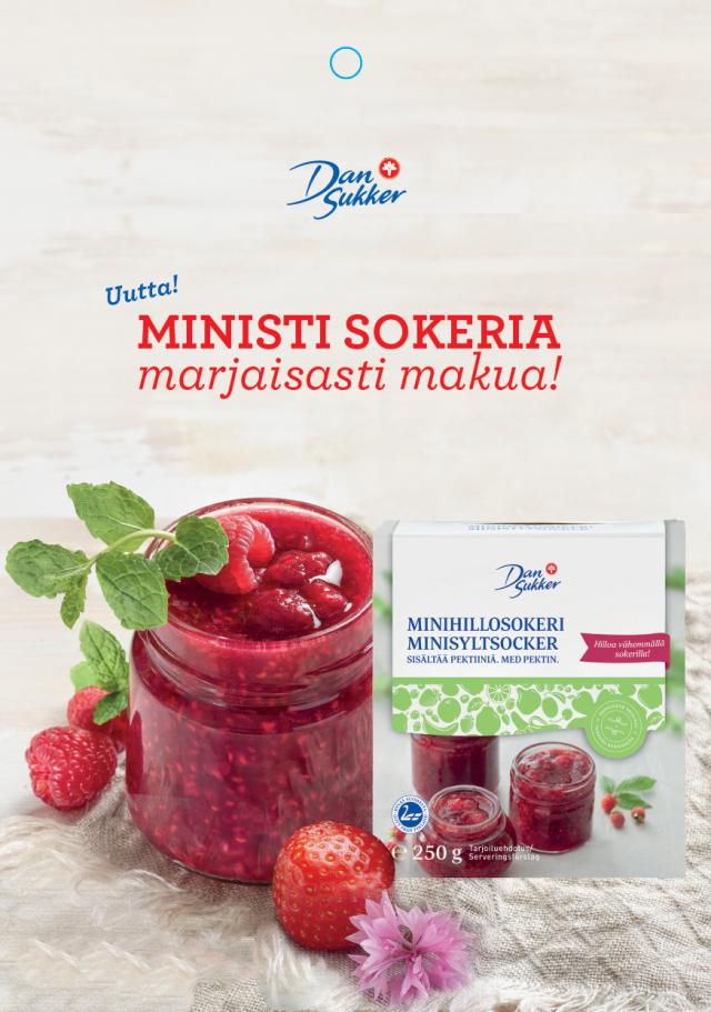 Ministi sokeria, marjaisasti makua!