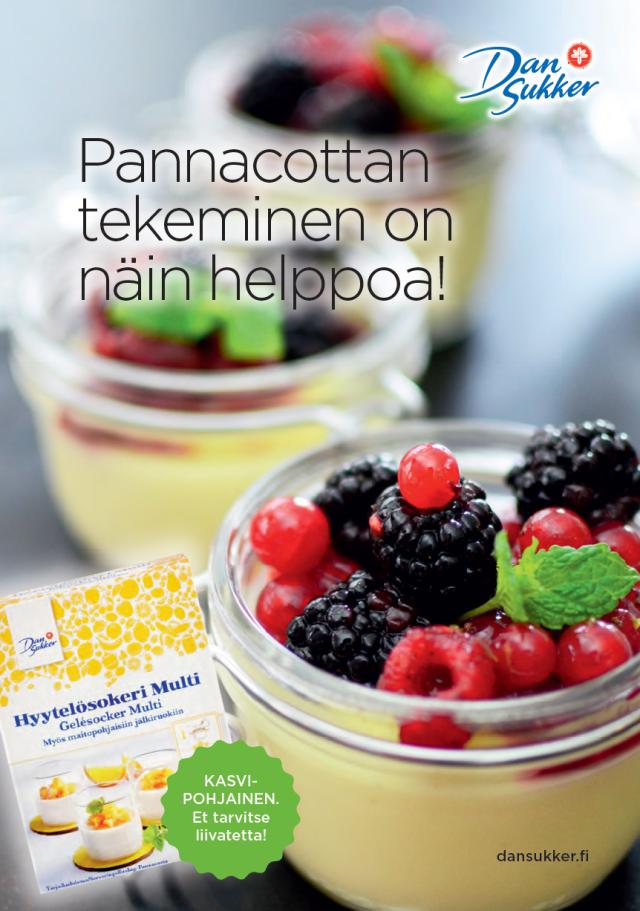 Pannacottan tekeminen on näin helppoa!