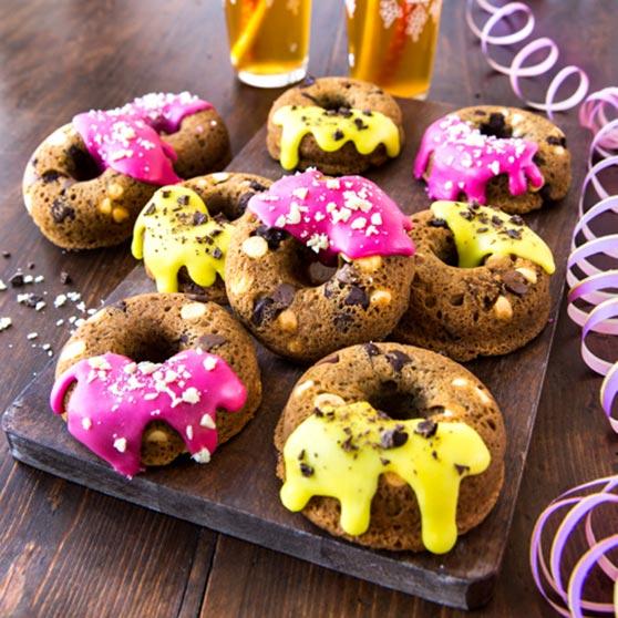 Chocolate chip donuts