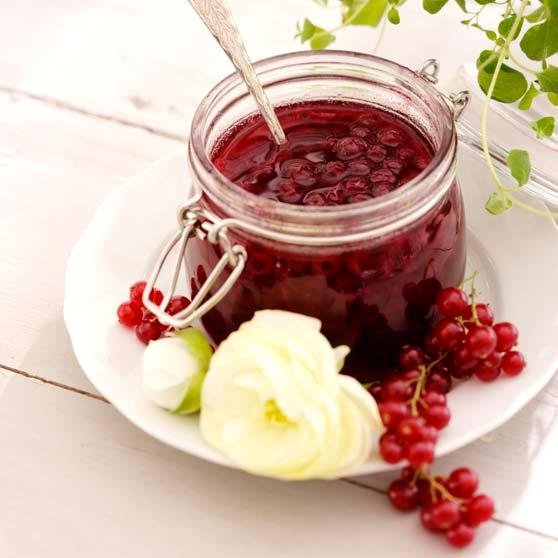 Redcurrant jam