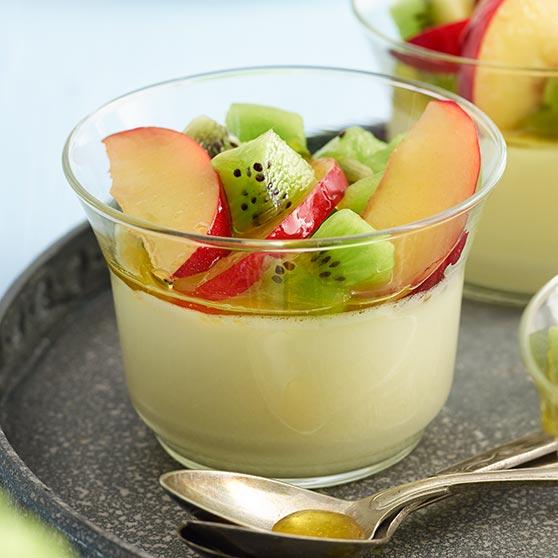 Hedelmäpannacotta