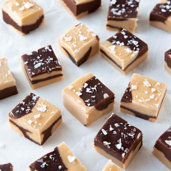 Kaksivärinen fudge