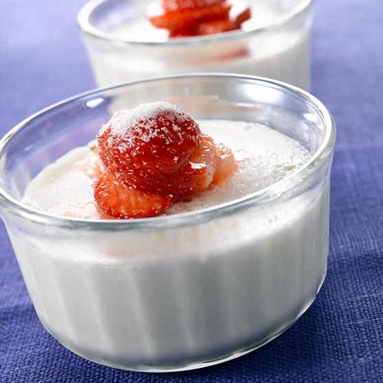 Vaniljainen pannacotta