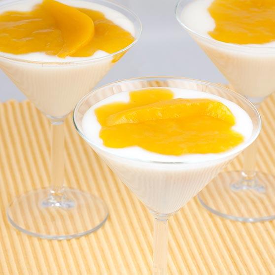 Mango-vaniljakiisseli